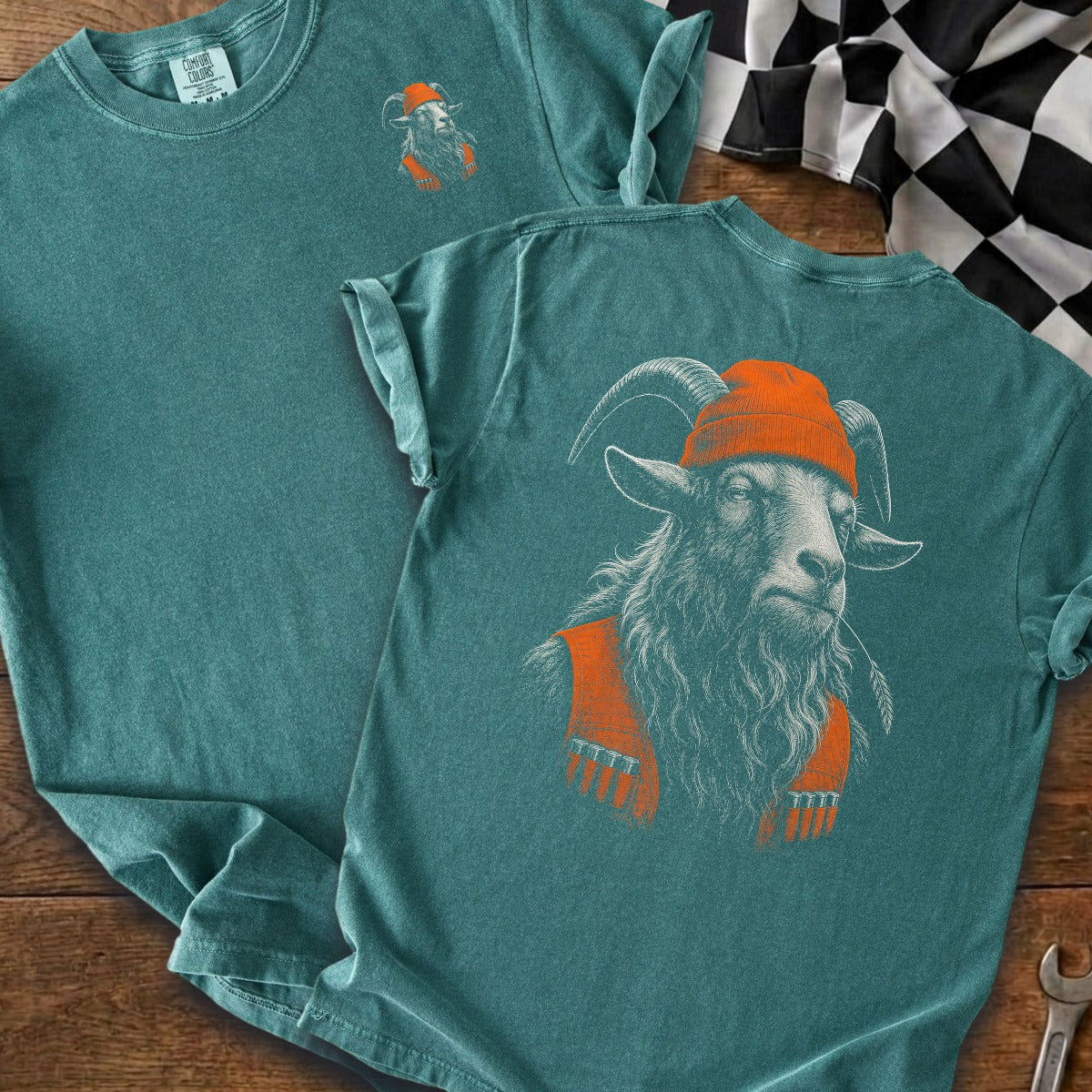 Blue Spruce | Left Chest + Back (refreshed)