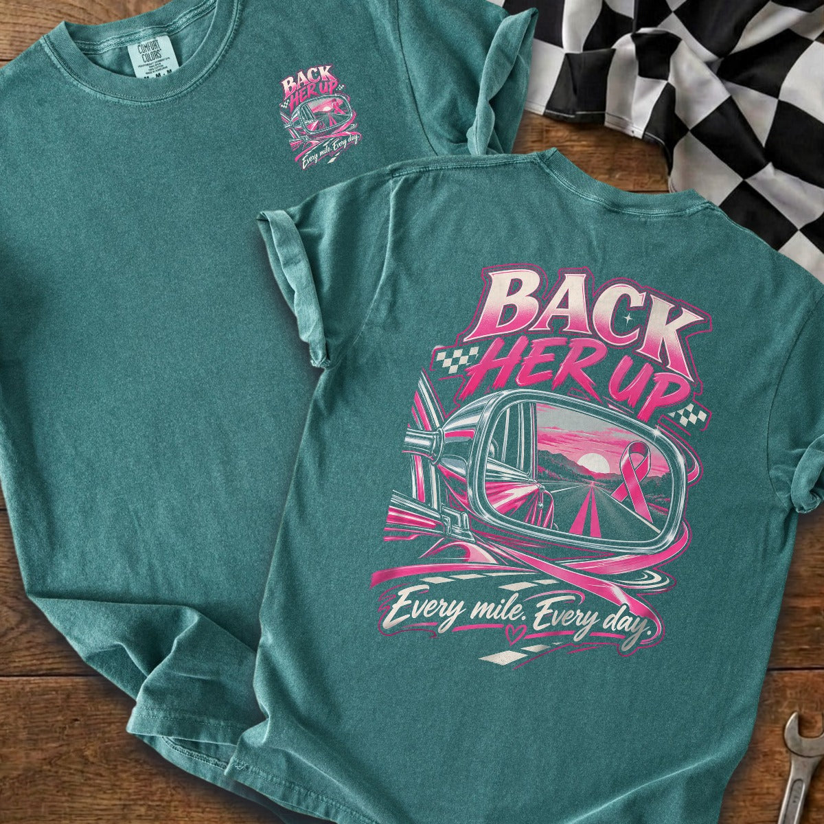Blue Spruce | Left Chest + Back (refreshed)