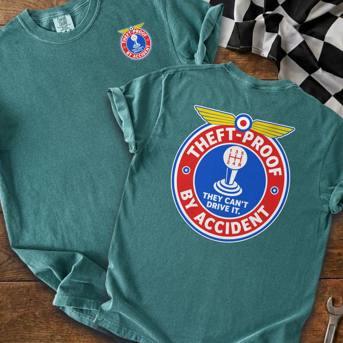 Blue Spruce | Left Chest + Back (refreshed)