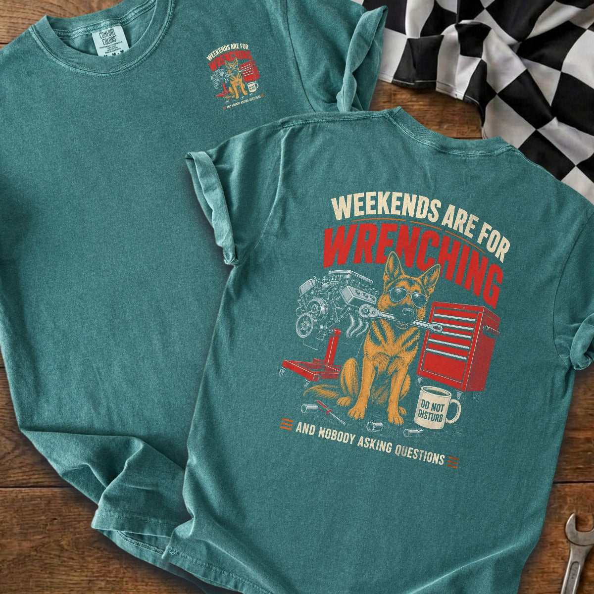 Blue Spruce | Left Chest + Back (refreshed)