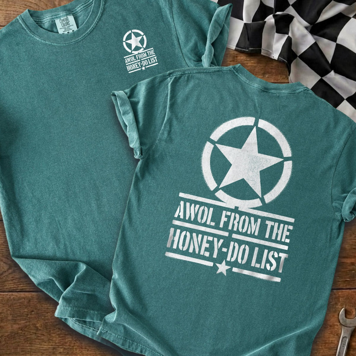 Blue Spruce | Left Chest + Back (refreshed)
