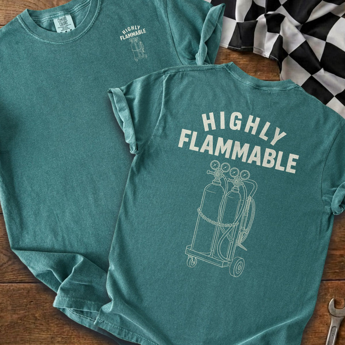 Blue Spruce | Left Chest + Back (refreshed)