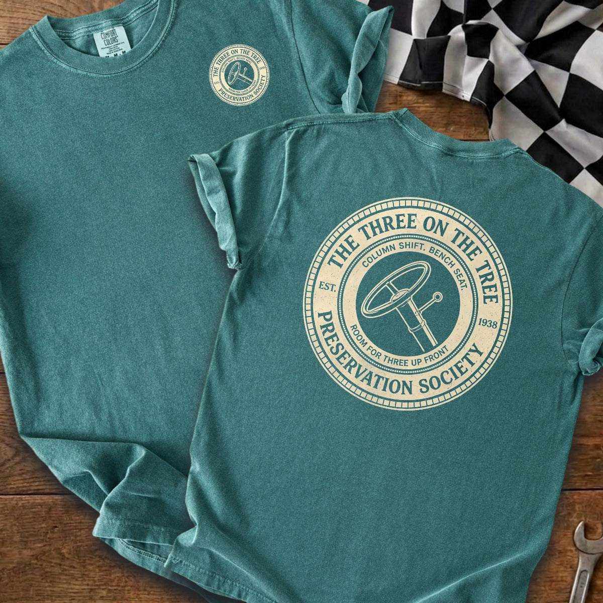 Blue Spruce | Left Chest + Back (refreshed)