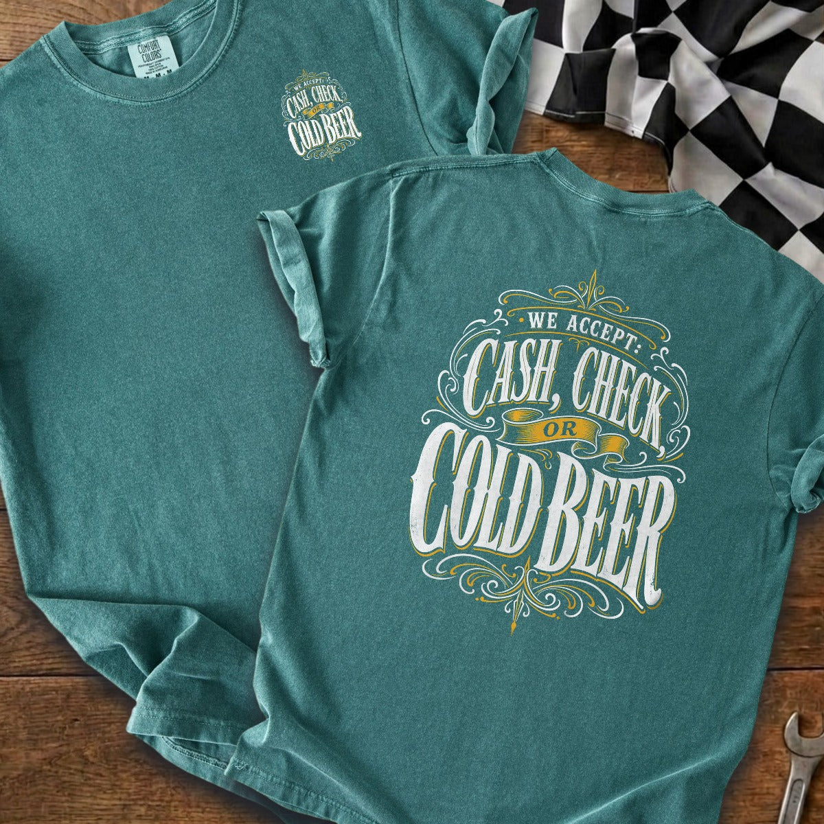 Blue Spruce | Left Chest + Back (refreshed)