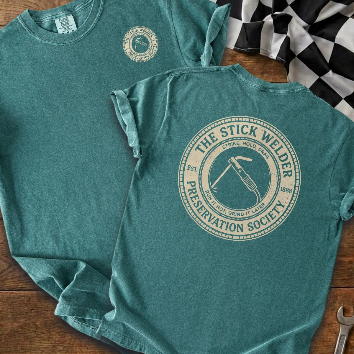 Blue Spruce | Left Chest + Back (refreshed)