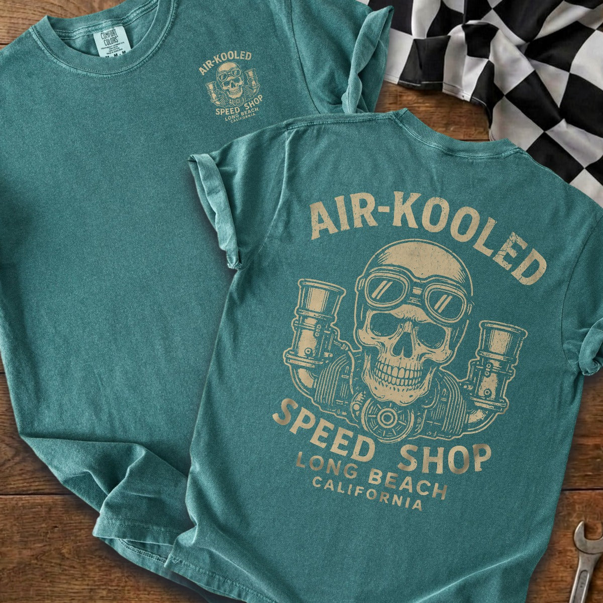 Blue Spruce | Left Chest + Back (refreshed)