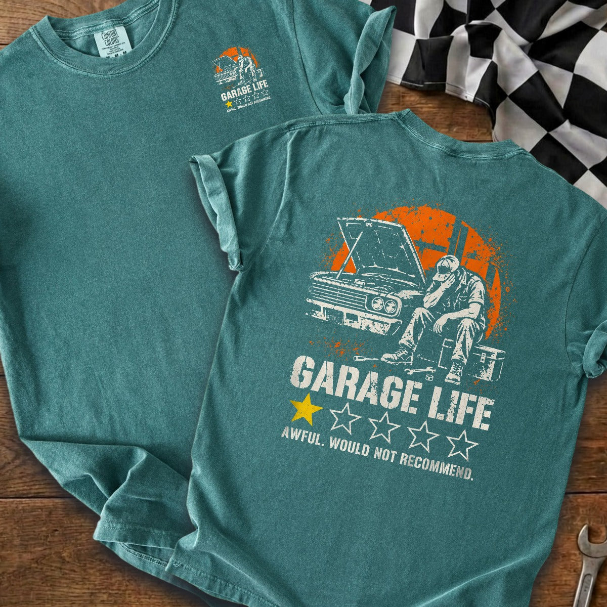 Blue Spruce | Left Chest + Back (refreshed)