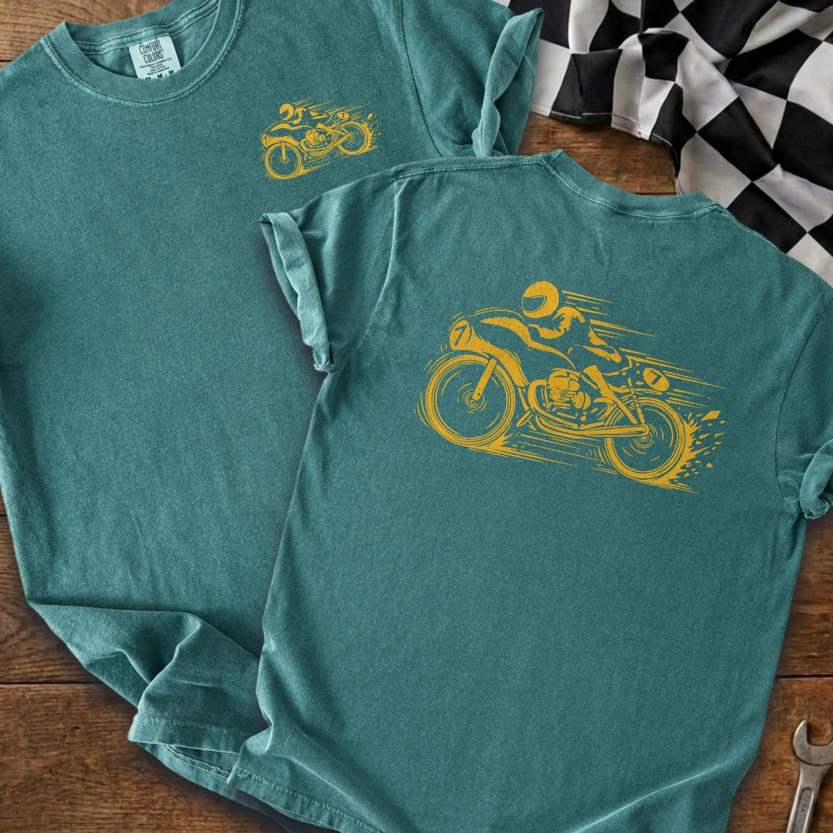 Blue Spruce | Left Chest + Back (refreshed)