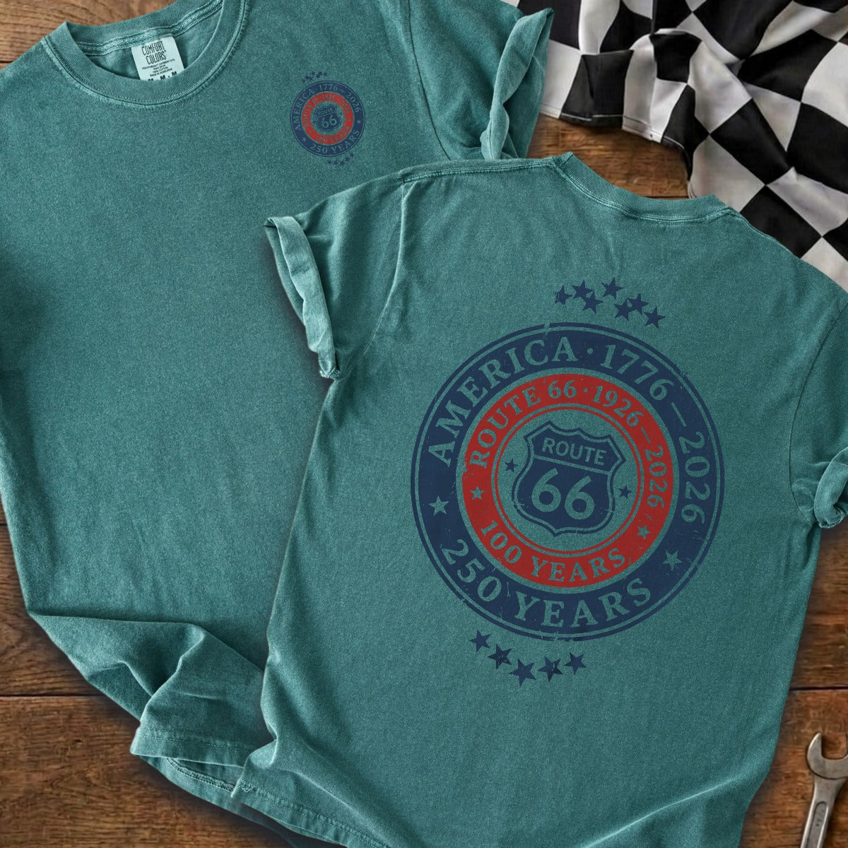 Blue Spruce | Left Chest + Back (refreshed)