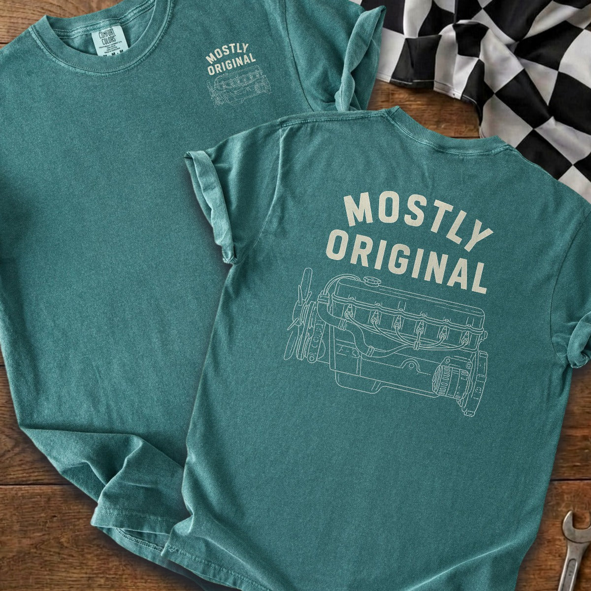 Blue Spruce | Left Chest + Back (refreshed)