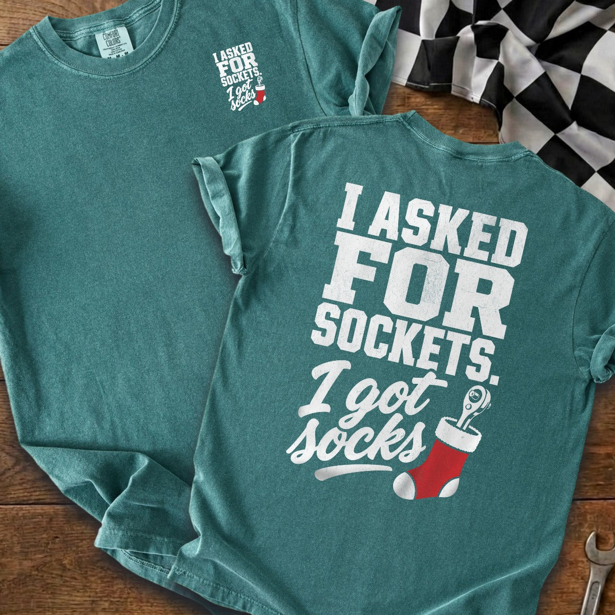 Blue Spruce | Left Chest + Back (refreshed)