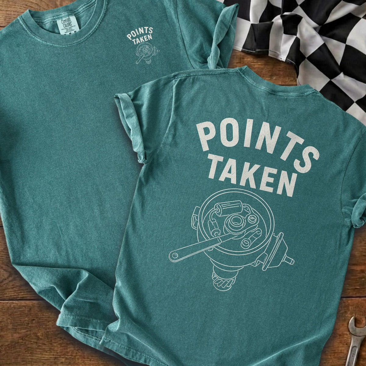 Blue Spruce | Left Chest + Back (refreshed)