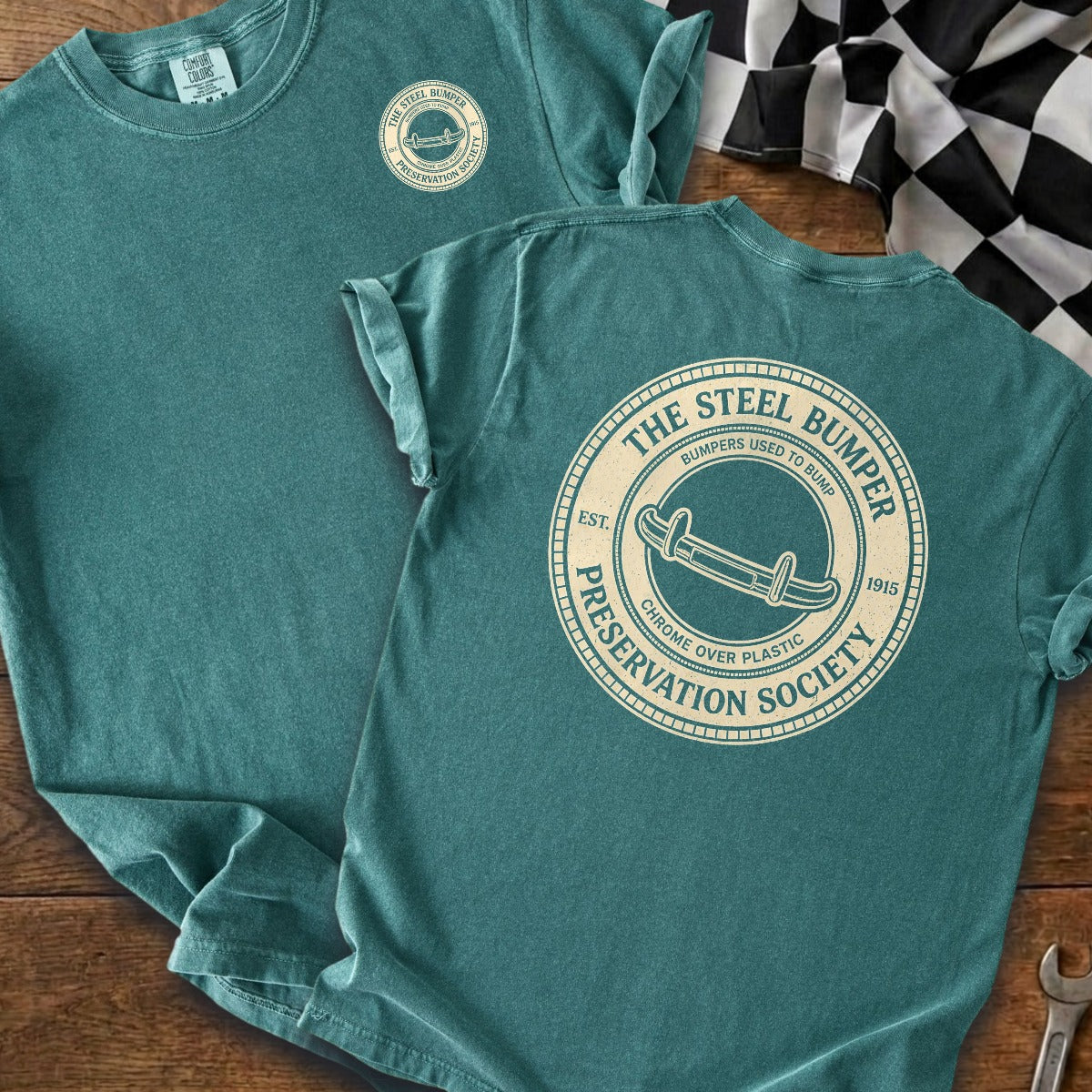 Blue Spruce | Left Chest + Back (refreshed)