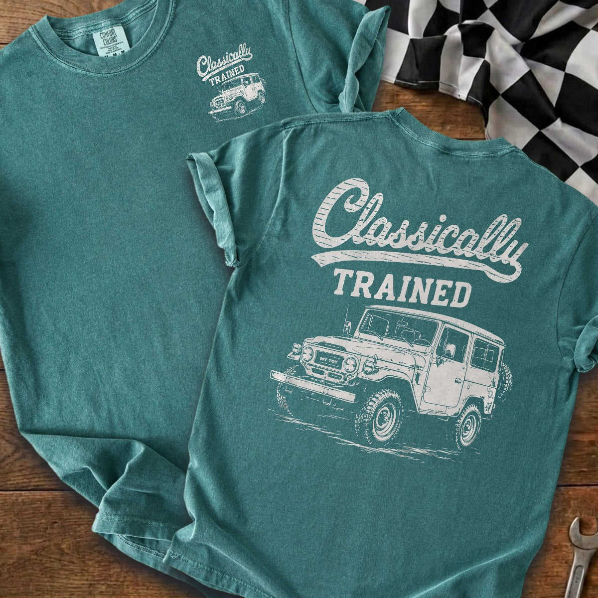 Blue Spruce | Left Chest + Back (refreshed)