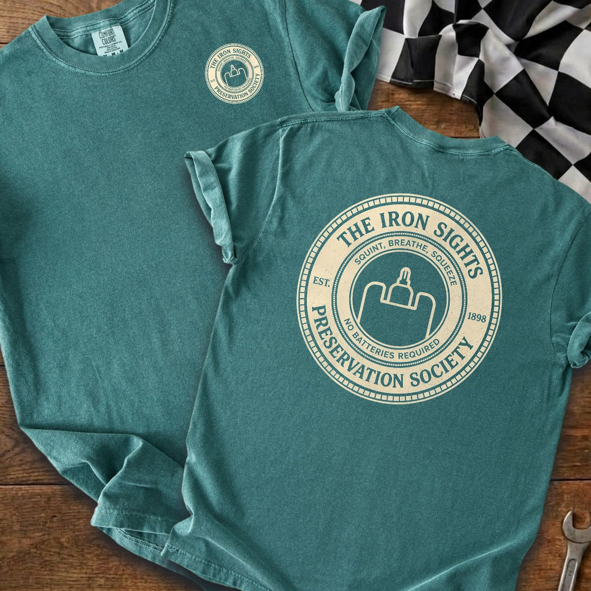 Blue Spruce | Left Chest + Back (refreshed)