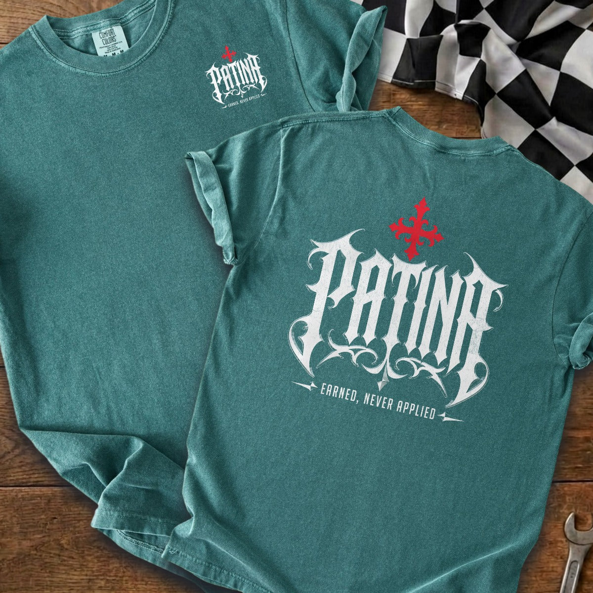 Blue Spruce | Left Chest + Back (refreshed)