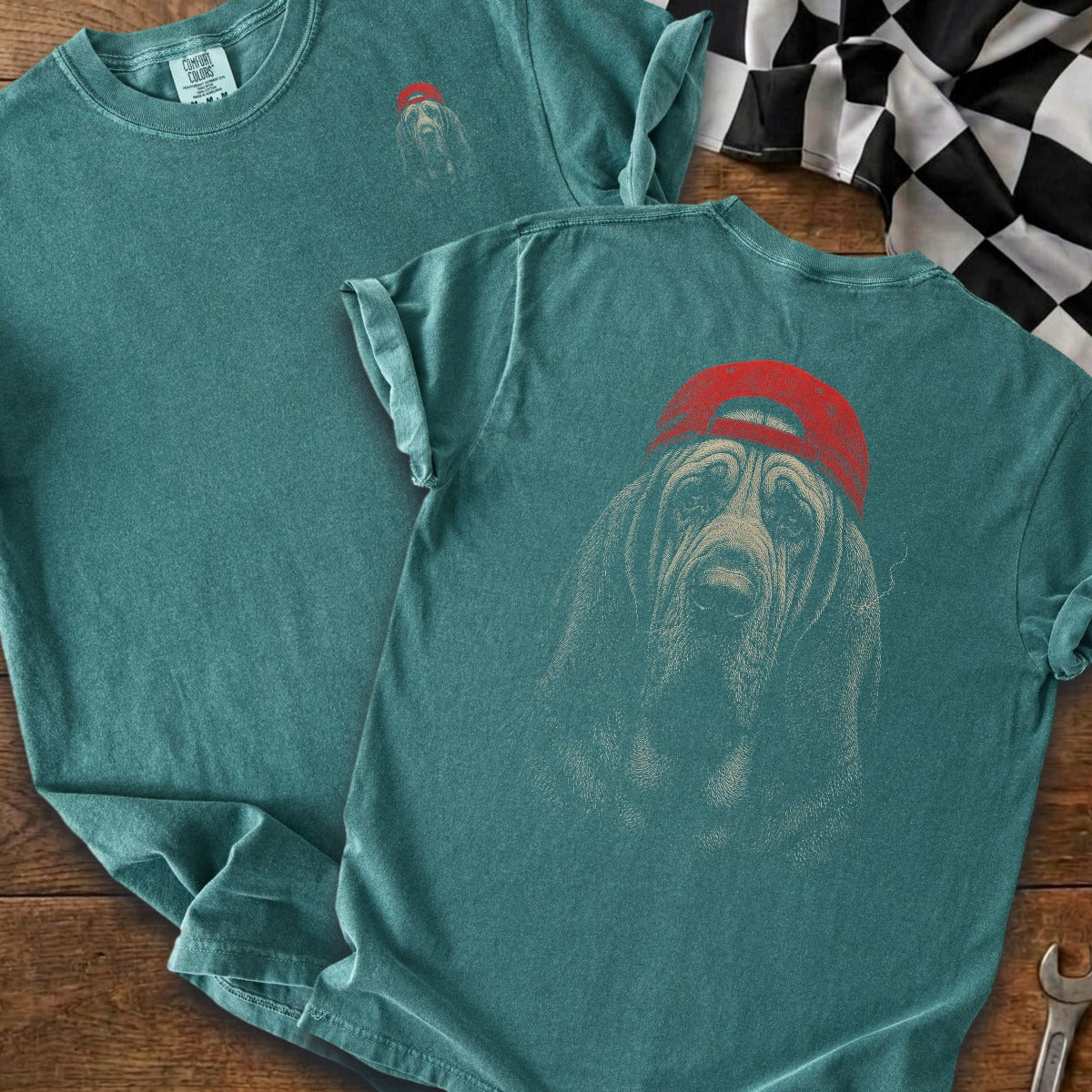 Blue Spruce | Left Chest + Back (refreshed)