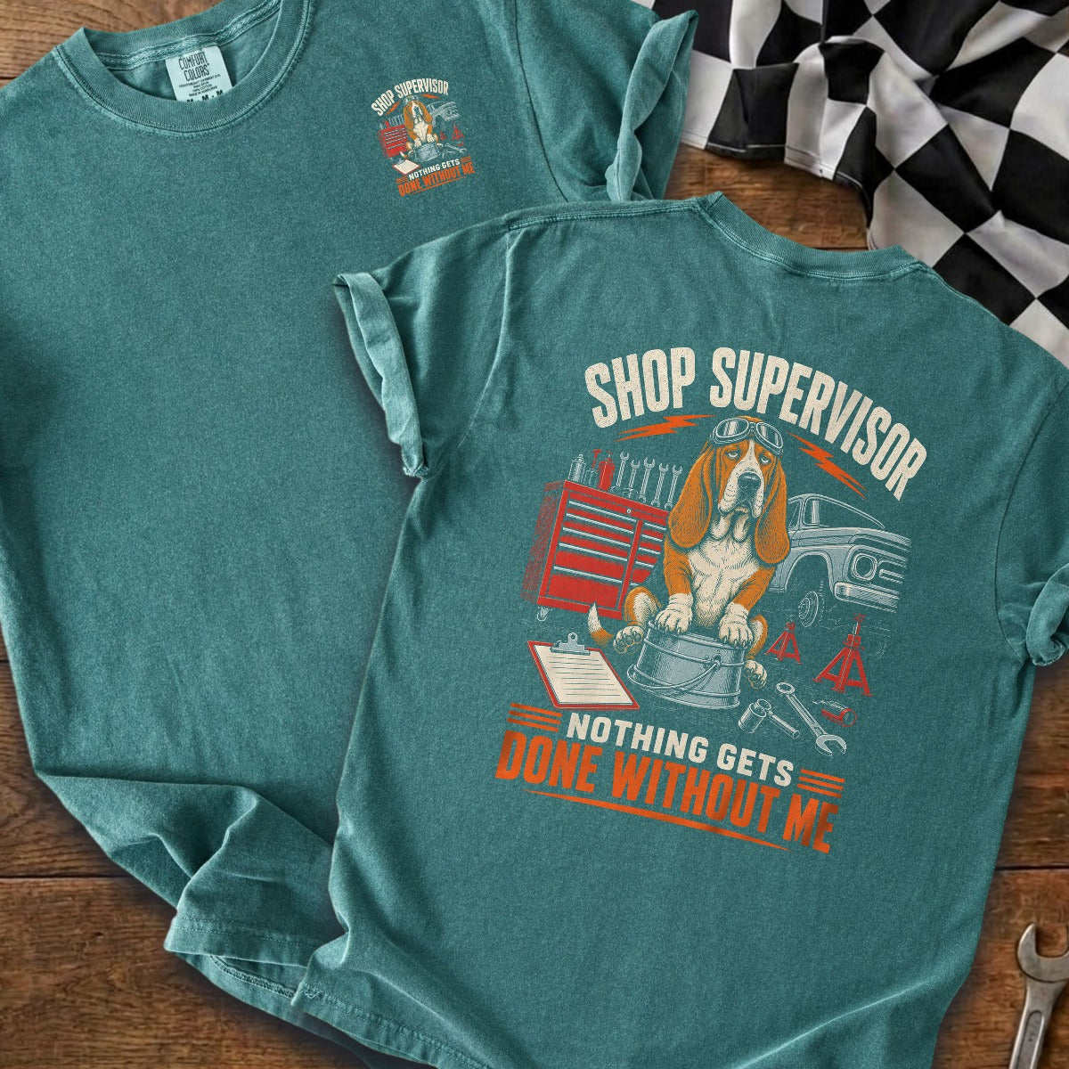 Blue Spruce | Left Chest + Back (refreshed)