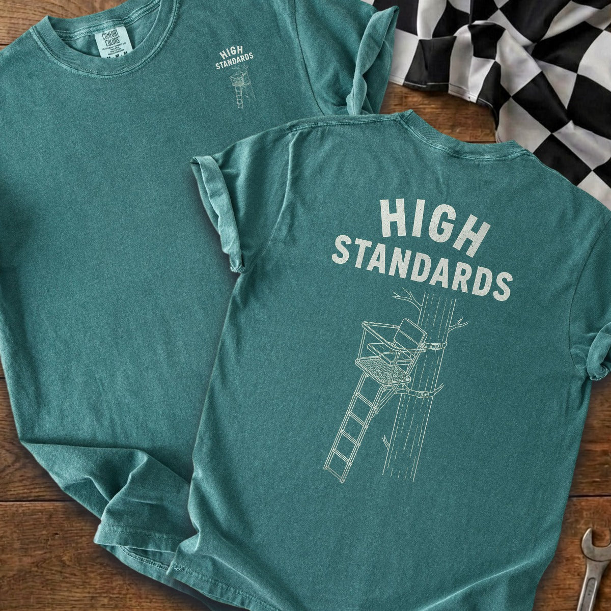 Blue Spruce | Left Chest + Back (refreshed)