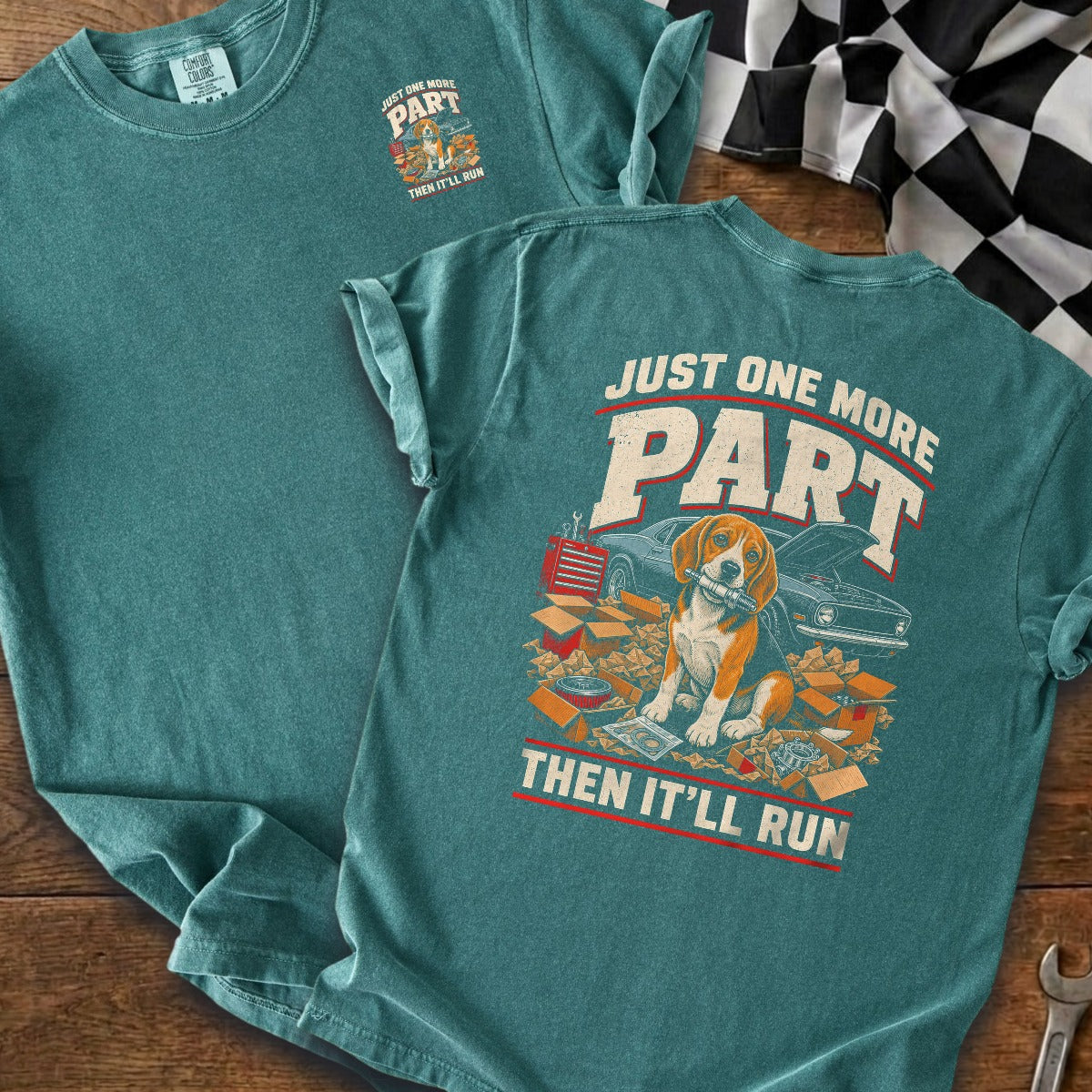 Blue Spruce | Left Chest + Back (refreshed)