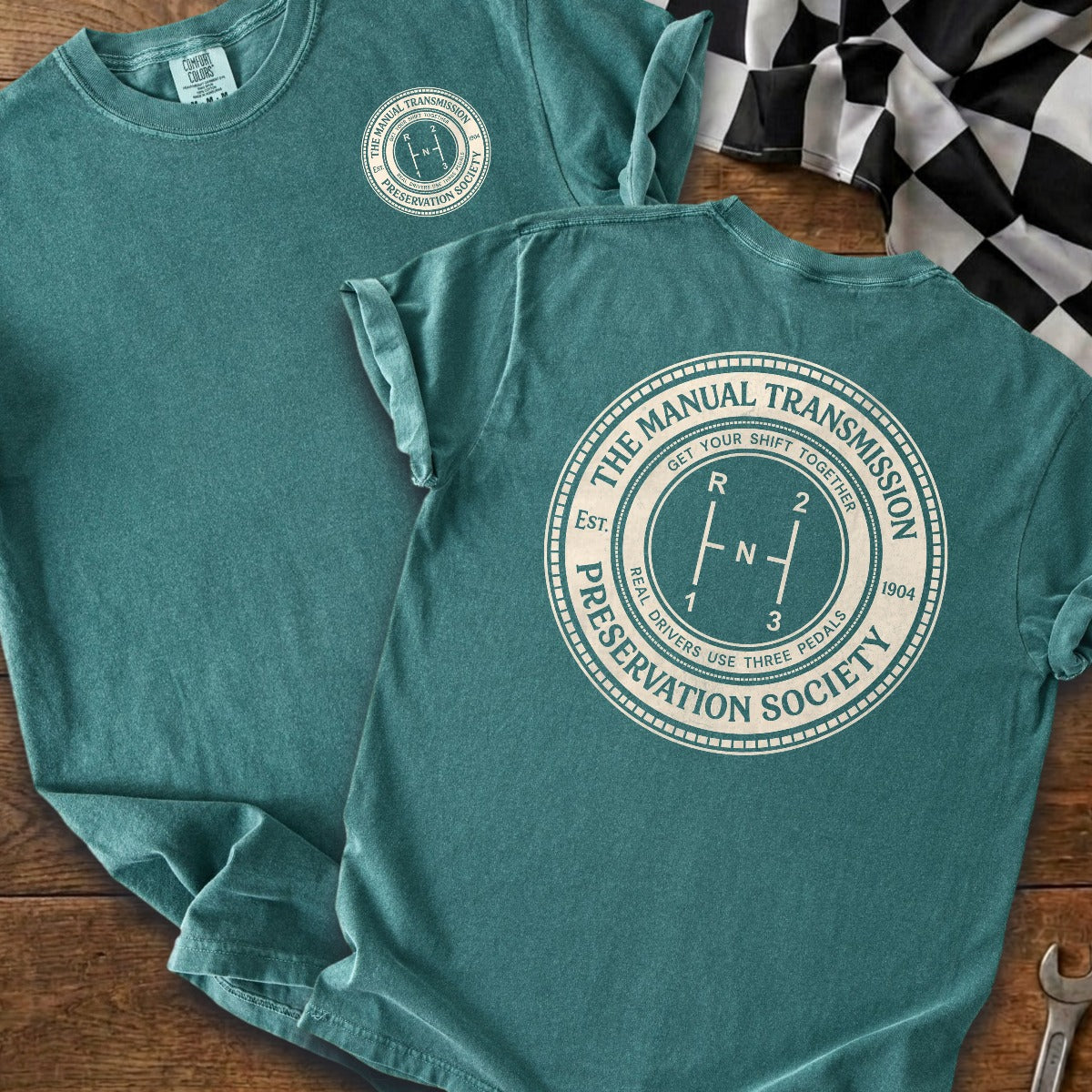 Blue Spruce | Left Chest + Back (refreshed)