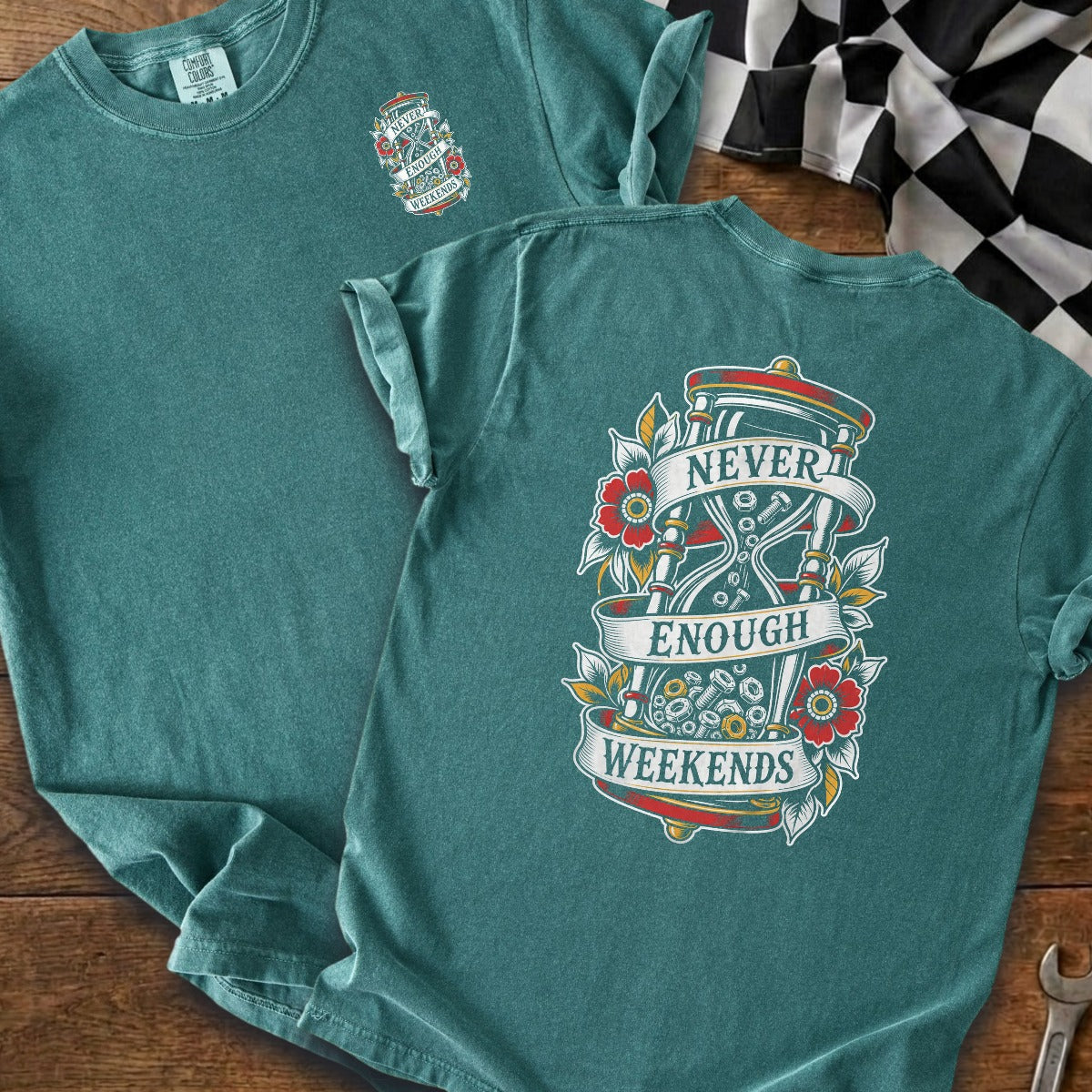 Blue Spruce | Left Chest + Back (refreshed)