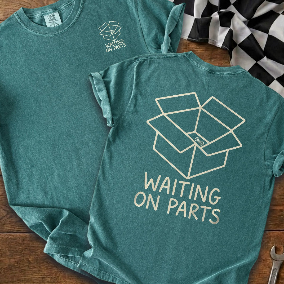 Blue Spruce | Left Chest + Back (refreshed)