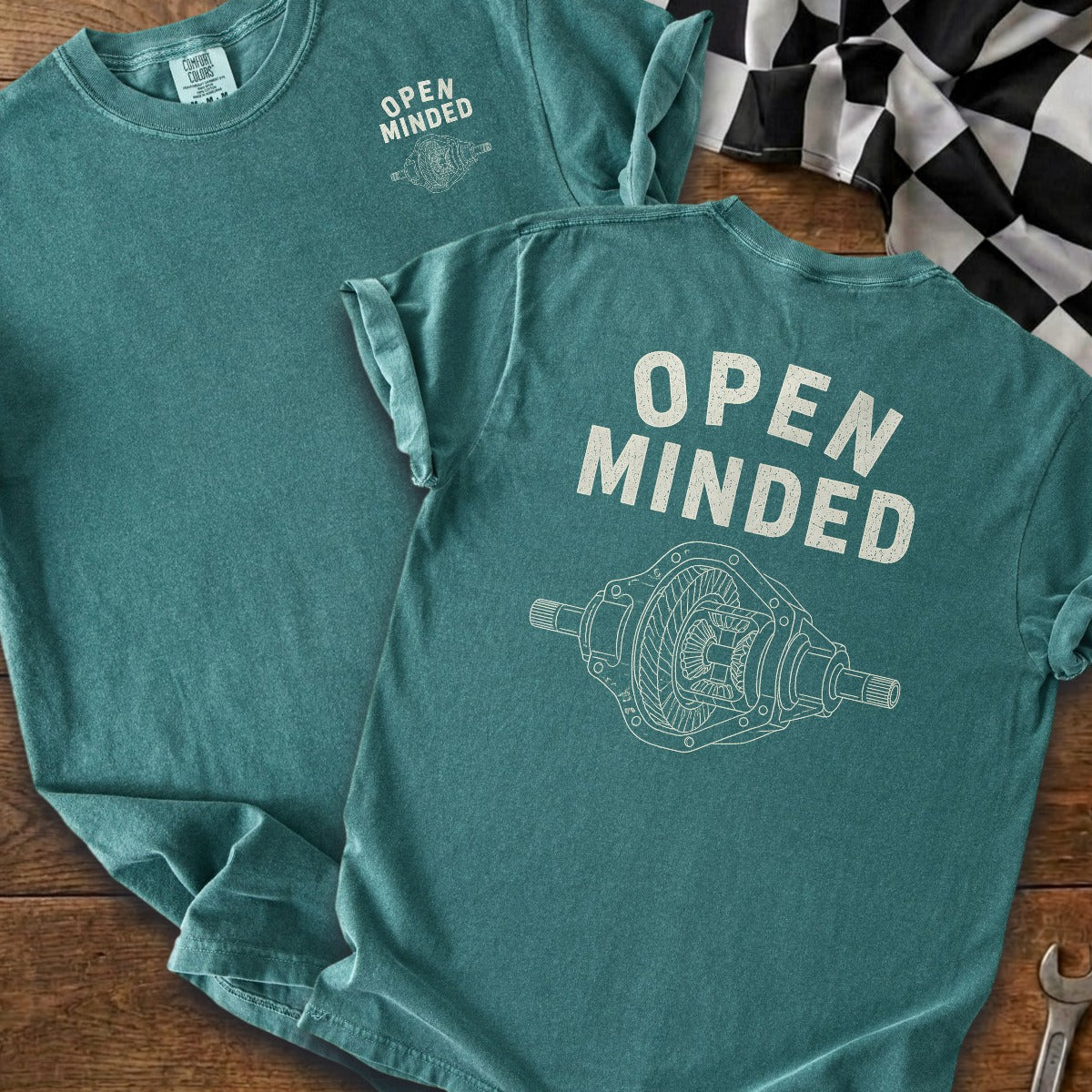 Blue Spruce | Left Chest + Back (refreshed)