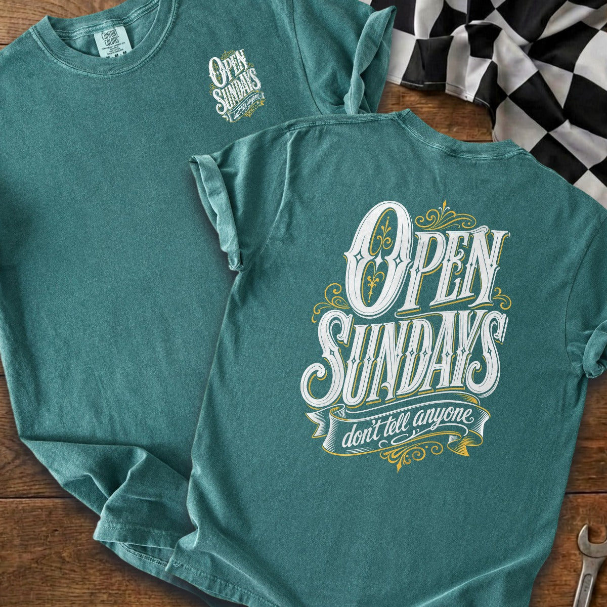Blue Spruce | Left Chest + Back (refreshed)