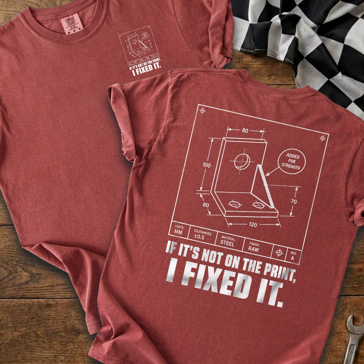 Brick | Front & Back