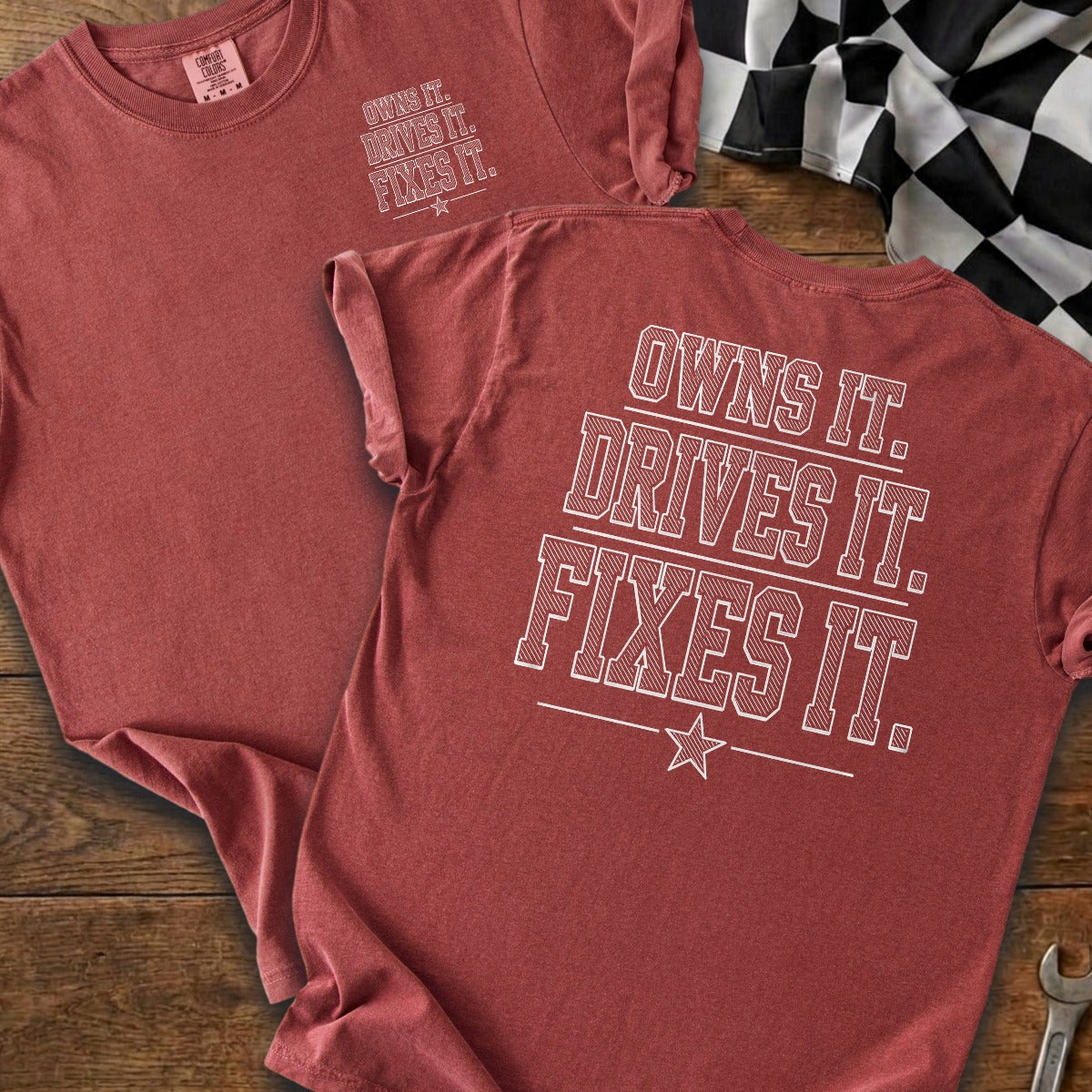 Brick | Front & Back