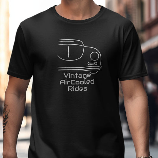 Vintage AirCooled Rides Graphic Tee product