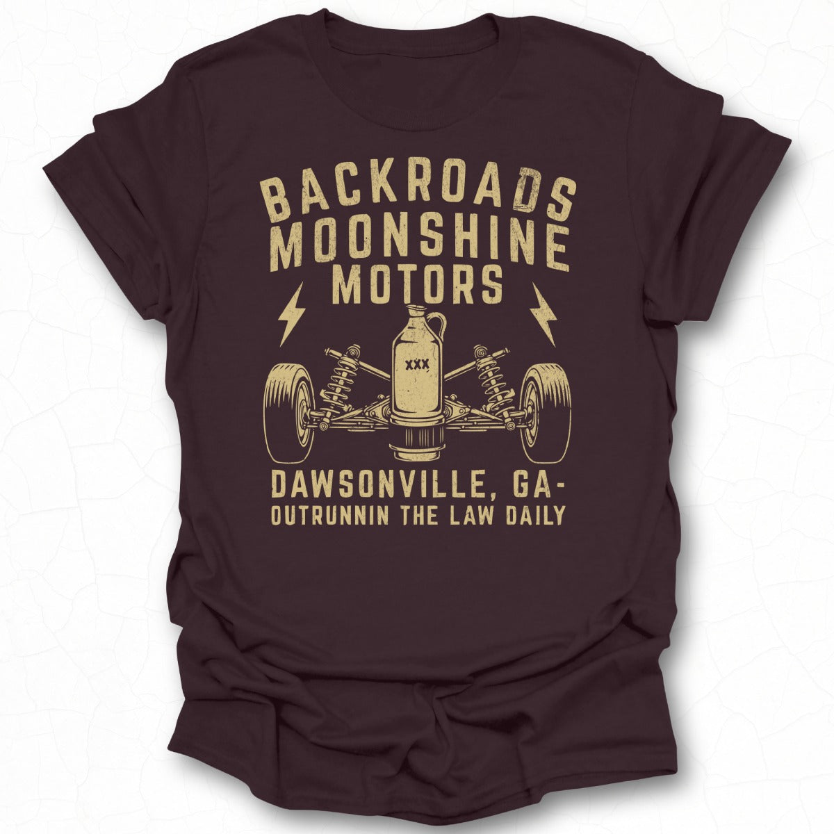 Backroads Moonshine Motors Dawsonville GA Shirt
