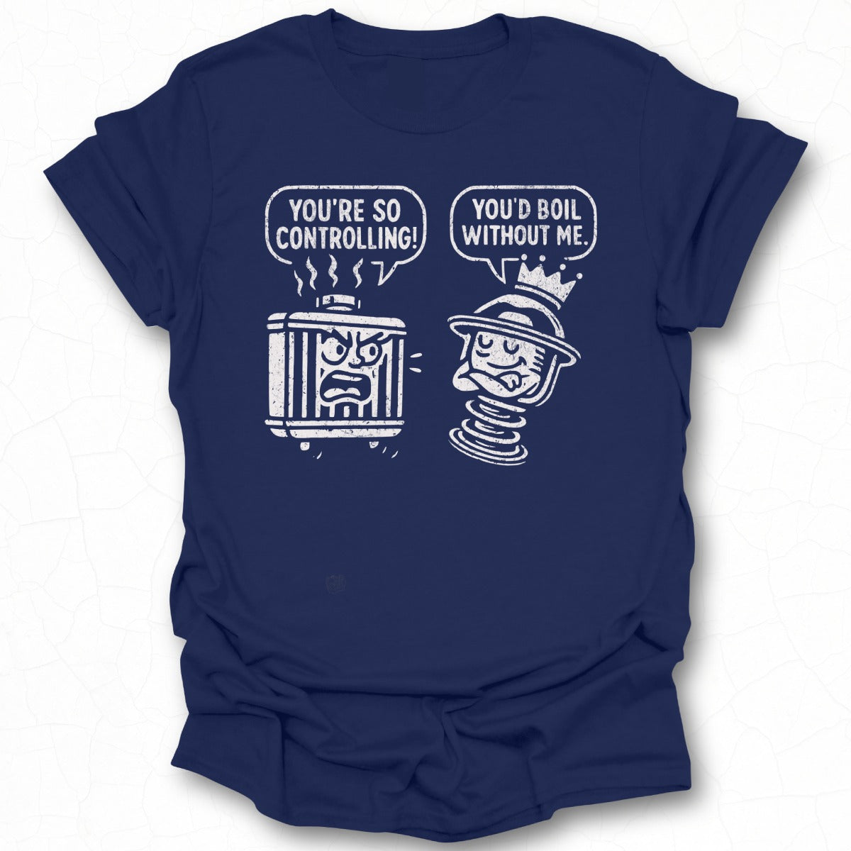 Humorous Car Parts Pun T-shirt Entertainment Apparel