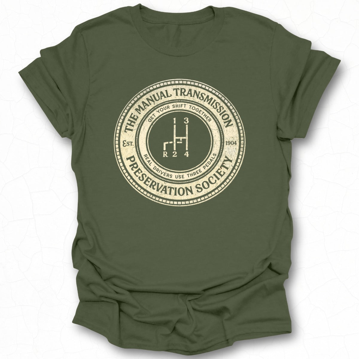 Manual Transmission Preservation Society T-Shirt