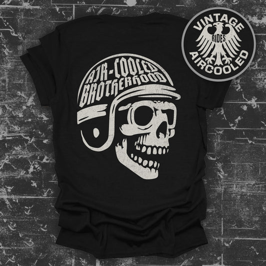 Vintage Aircooled Brotherhood Skull T-shirt product