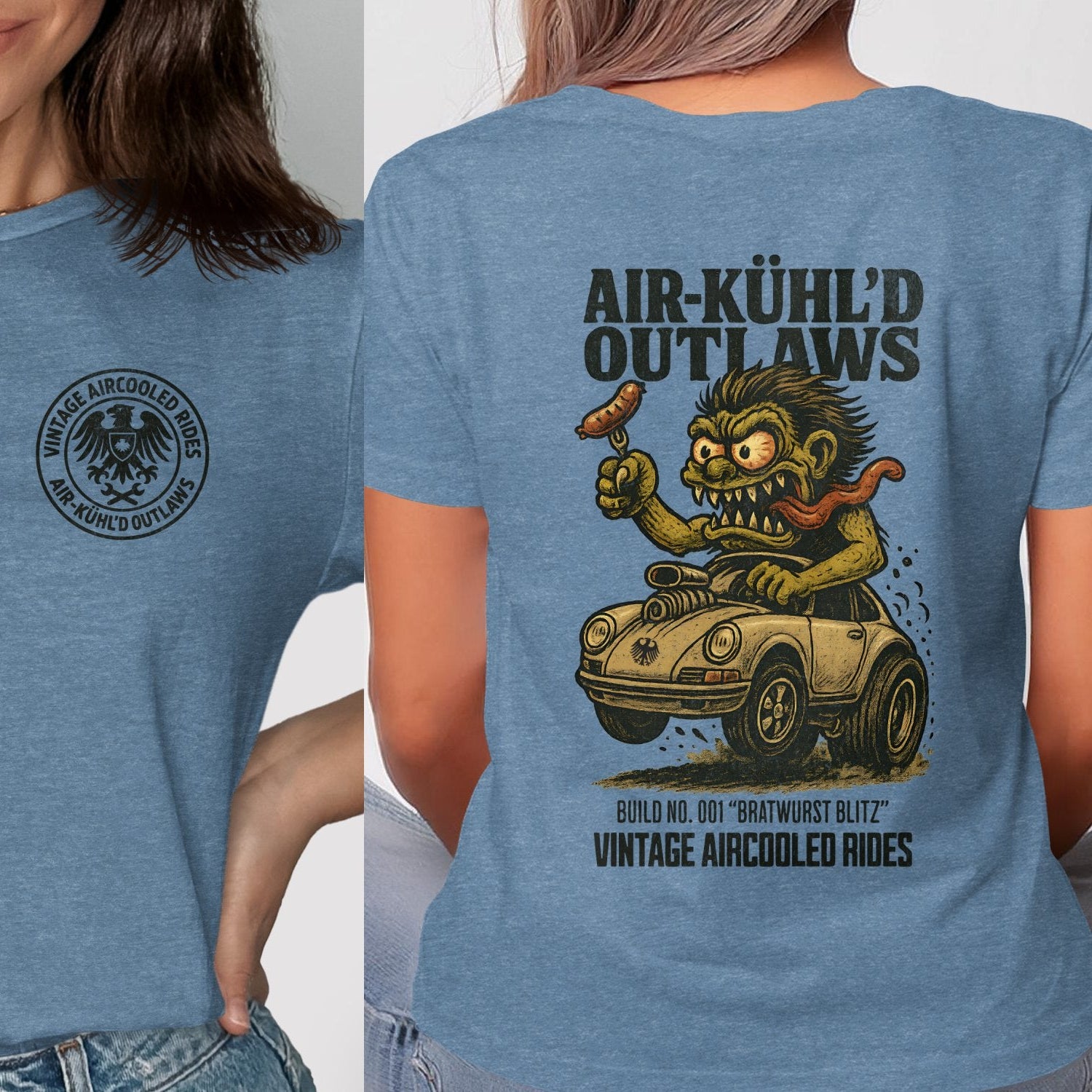 Vintage Aircooled Rides Graphic T-Shirt product type