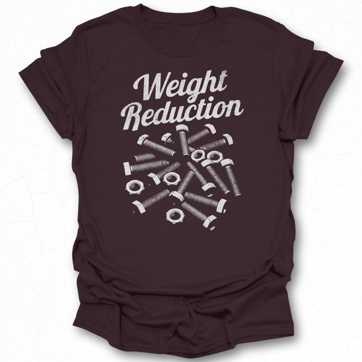 Weight Reduction Graphic T-shirt for Auto Enthusiasts