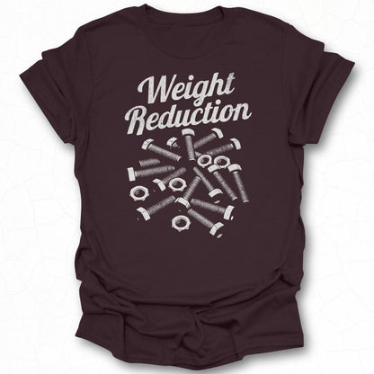 Weight Reduction Graphic T-shirt for Auto Enthusiasts