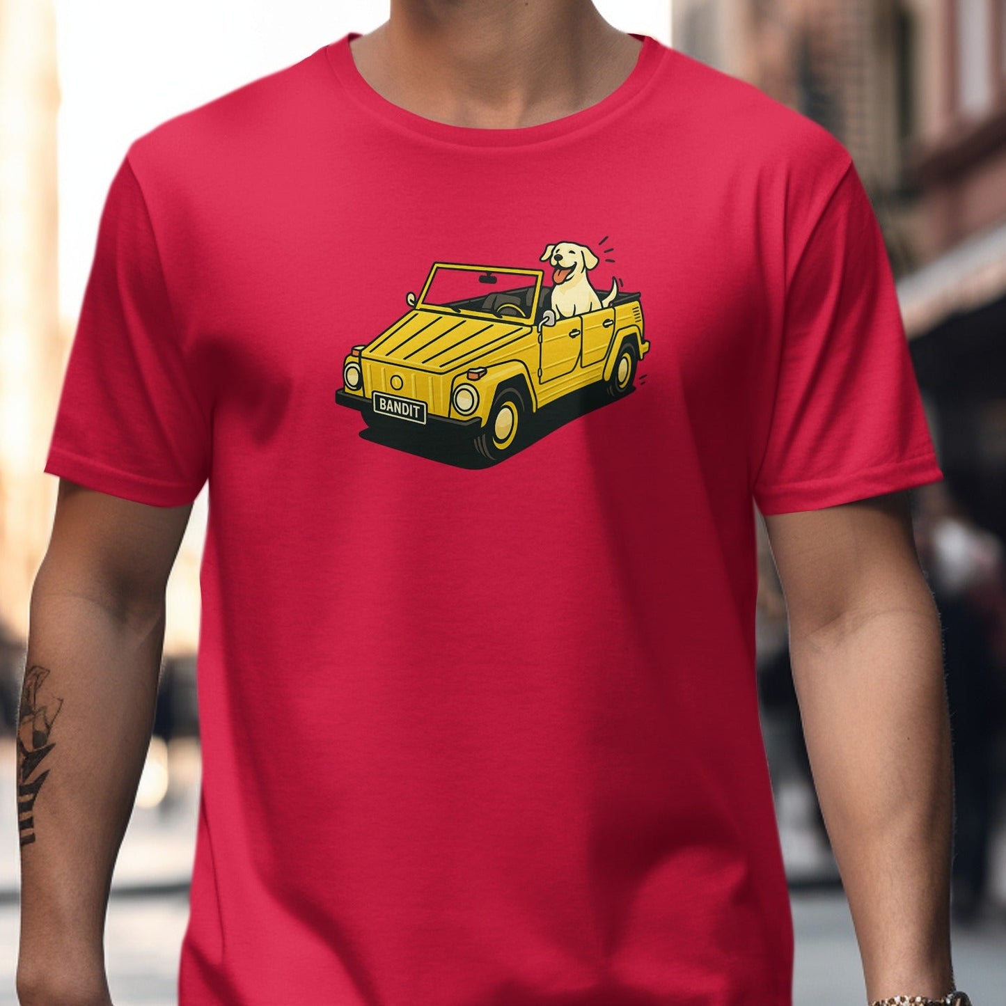 Off-Road Dog Adventure Graphic T-Shirt product