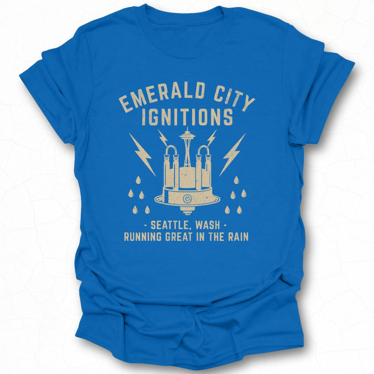 Emerald City Ignitions Seattle Rain Graphic T-shirt