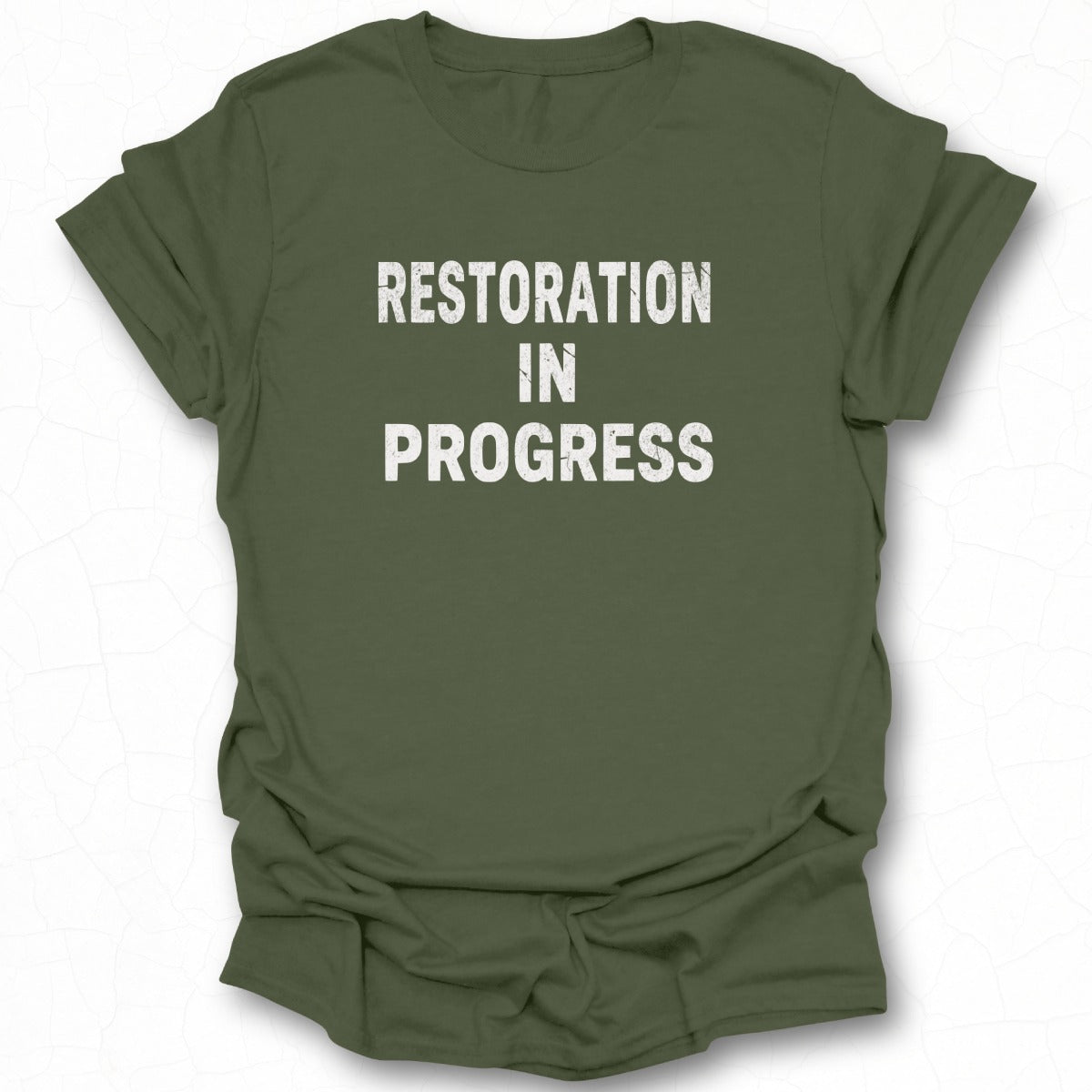 Restoration in Progress T-Shirt Casual Wear