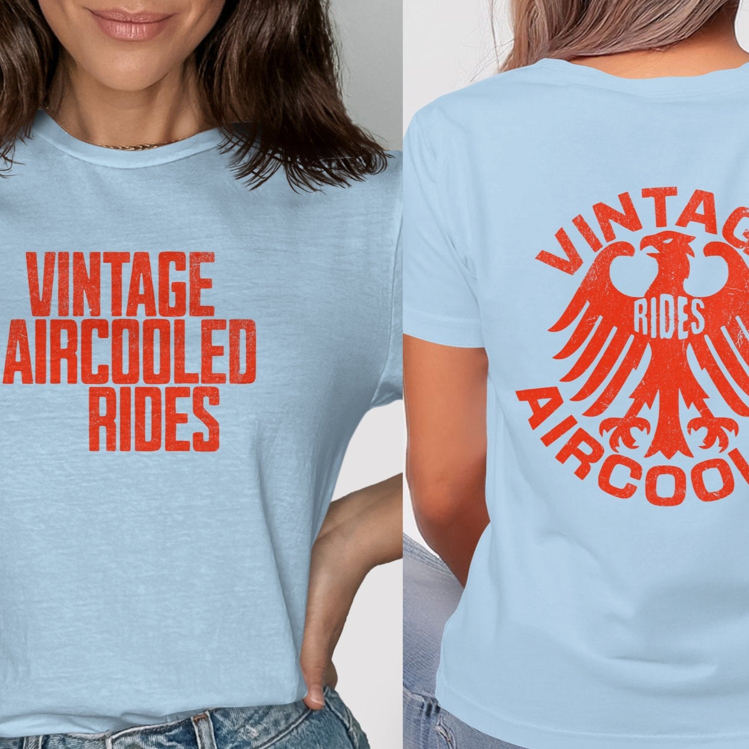 Vintage Aircooled Rides Graphic T-Shirt product