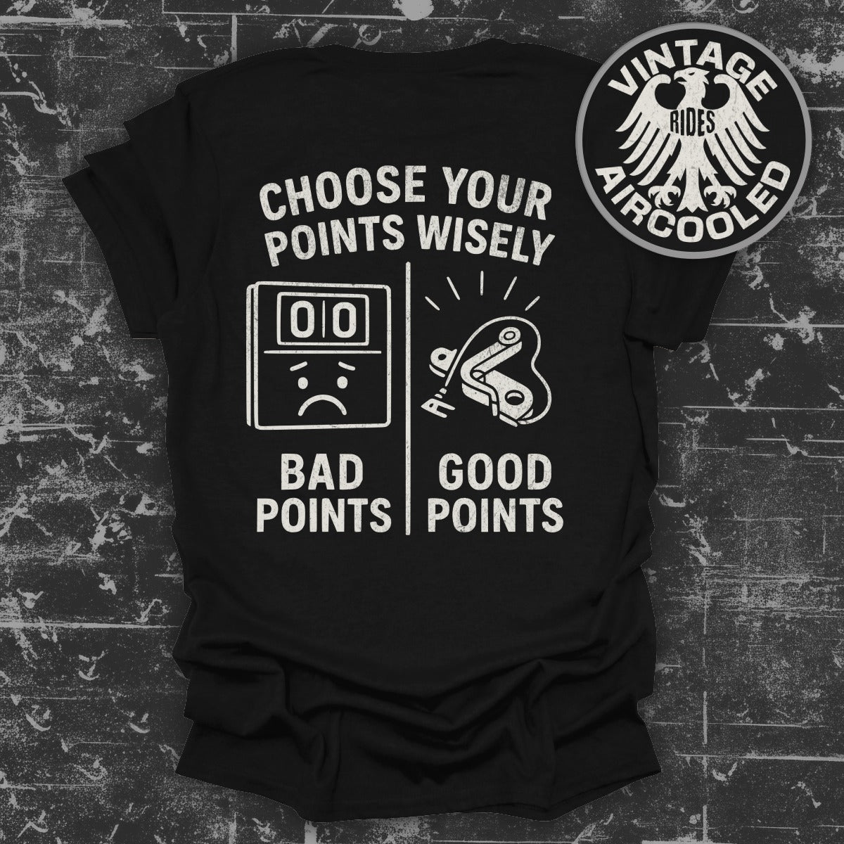 Choose Your Points Wisely Vintage Rides T-shirt product