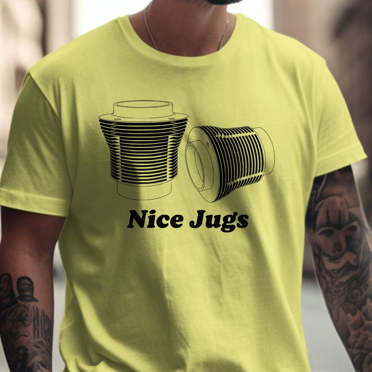 Nice Jugs Printed T-Shirt Casual Fashion Clothing product type