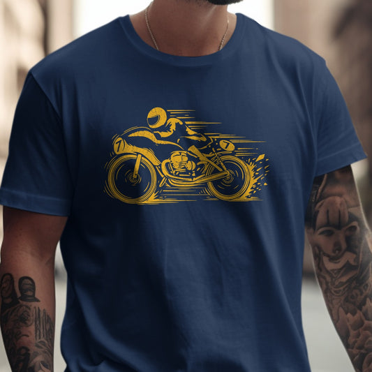Vintage Motorcycle Race Graphic T-Shirt product
