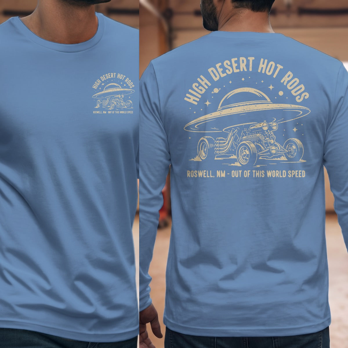 Carolina Blue | Front & Back