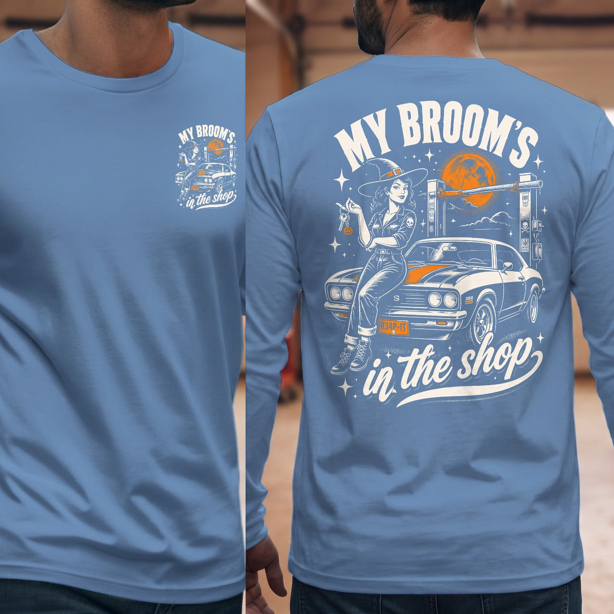 Carolina Blue | Front & Back