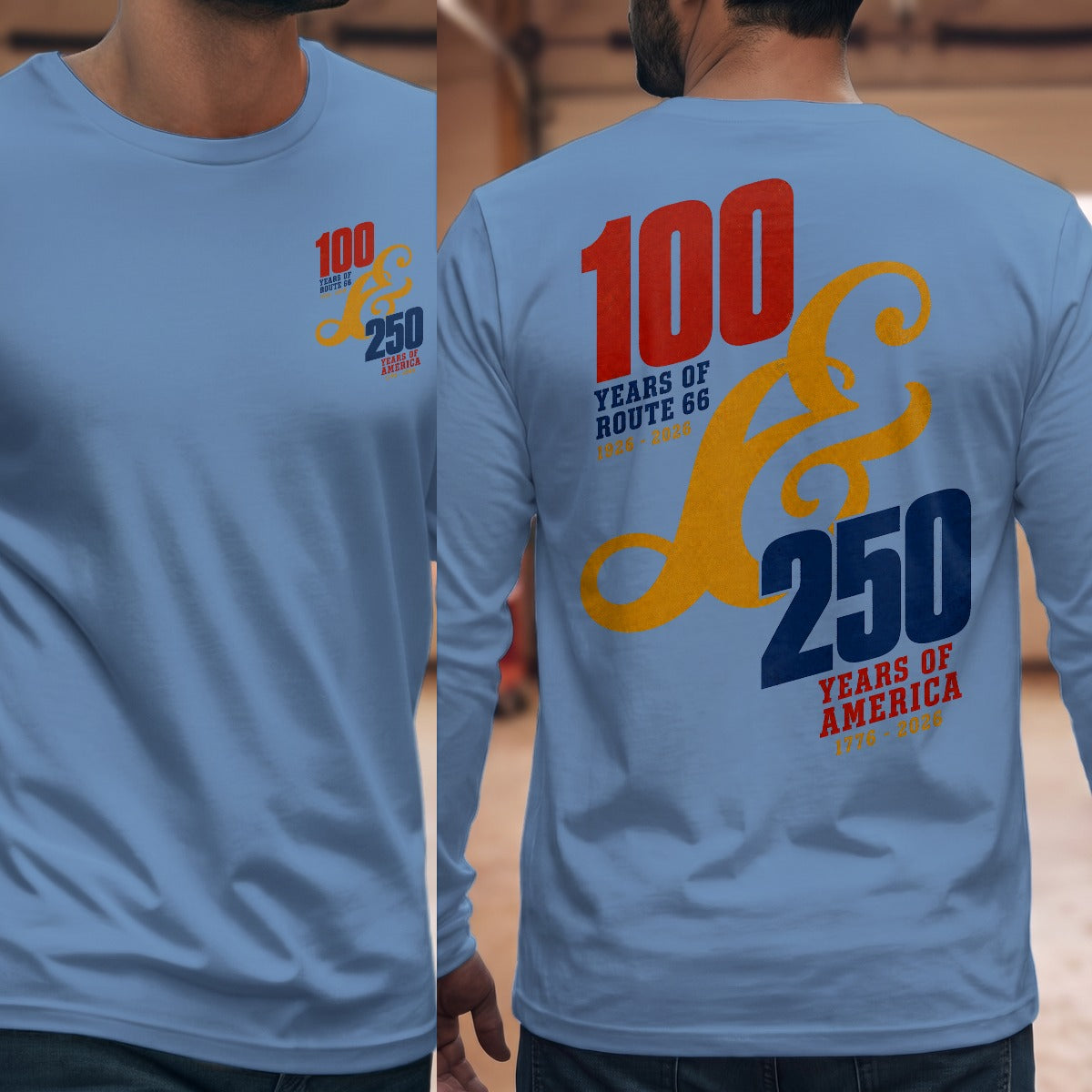 Carolina Blue | Front & Back