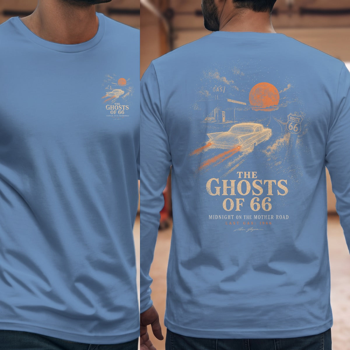 Carolina Blue | Front & Back
